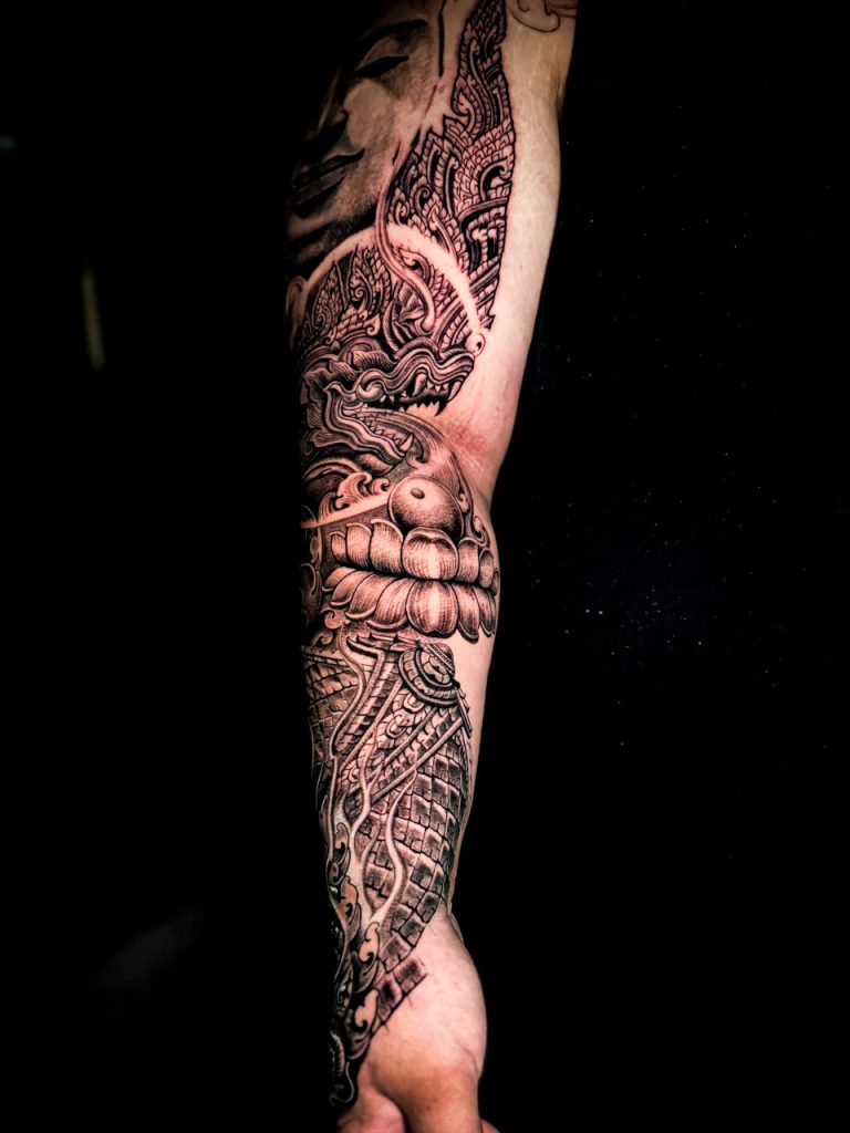 A Full-Sleeve Journey through Myth and Devotion