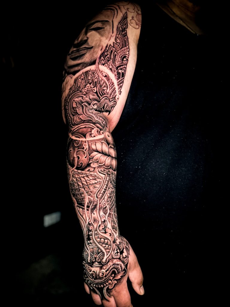 A Full-Sleeve Journey through Myth and Devotion